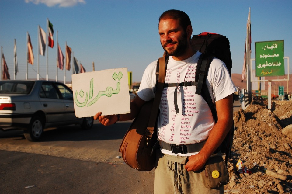 01 hitchhiking in Iran