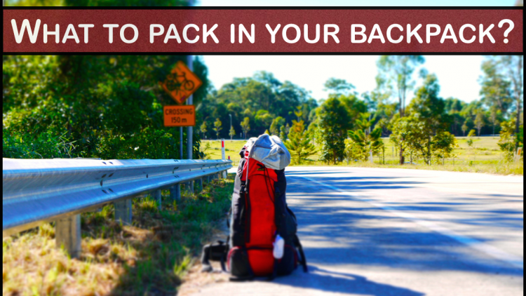 WHAT’S IN MY BACKPACK?