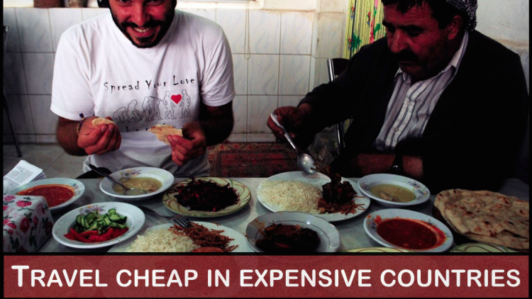 TRAVEL CHEAP IN EXPENSIVE COUNTRIES