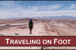 TRAVELING ON FOOT